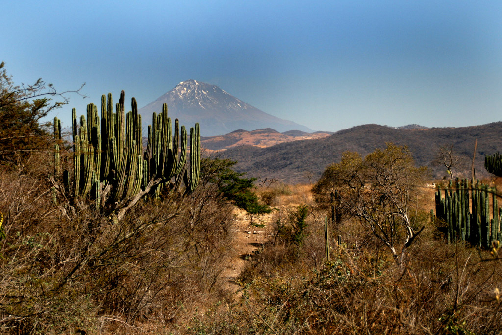 Mexico - sopka Popopatopetl